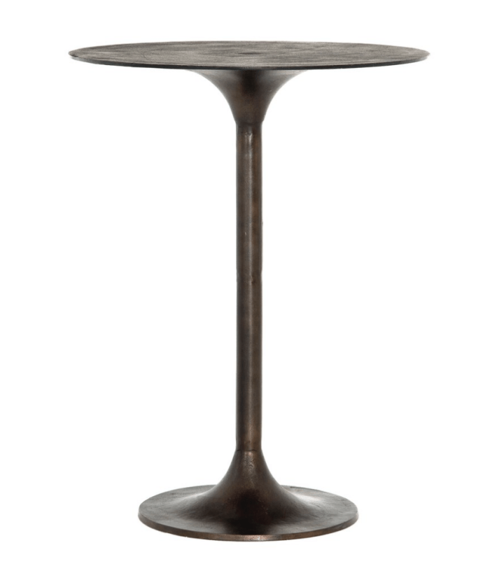 Simone Bar Table - Antique Rust